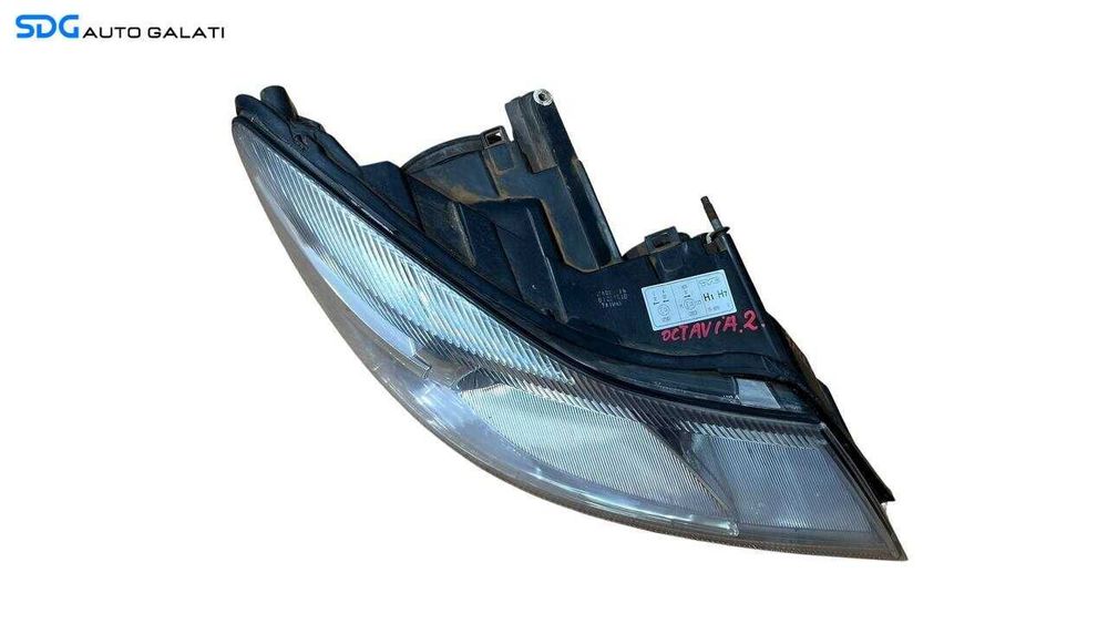 Far Dreapta cu Lupa FARA Xenon Skoda Octavia 2 Facelift FL 2008 - 2013 Cod 1Z2941015F [LS0018]