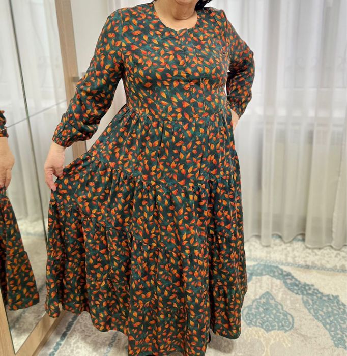 Платье штапель купра