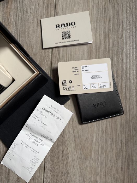 Керамичен часовник Rado True Round Open Heart 40mm