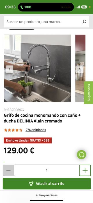 Baterie bucatarie delinia