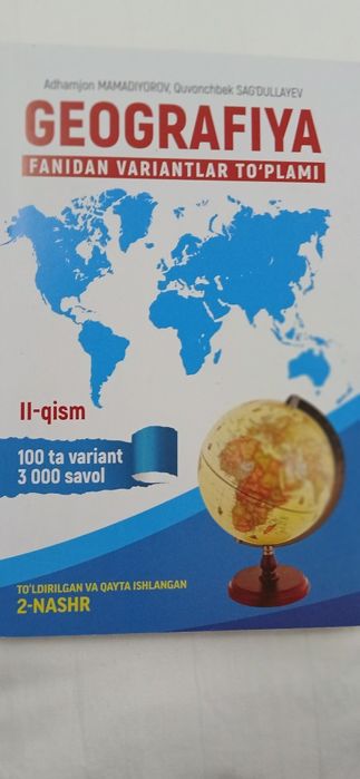 Gegrafiyaga oid kitoblar to'plami