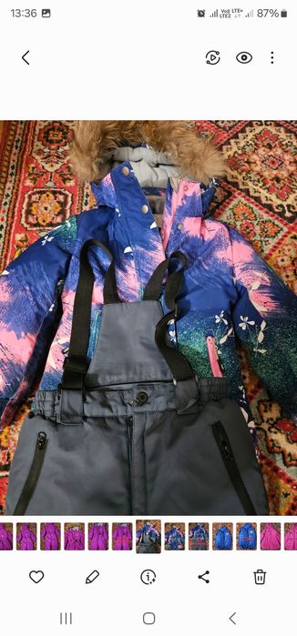 Продам двойку зима рост 116см