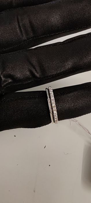 Inel damă cu diamante Aur 18k Gr 4,12 ct.0,12 M 54-55