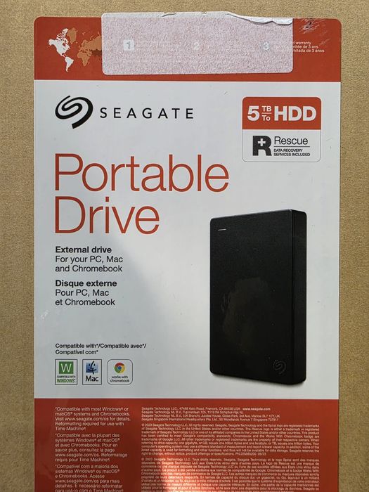Vand hard disk portable Seagate drive 5tb sigilat