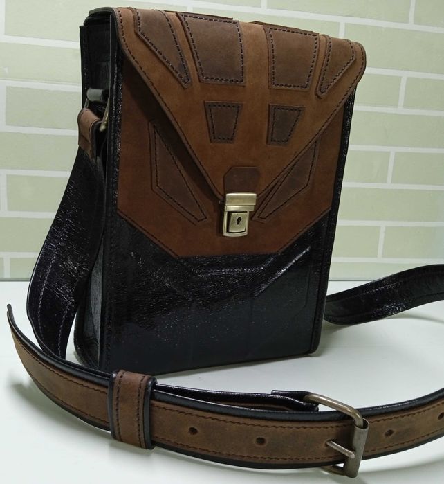 Кожаная сумка ручной работы