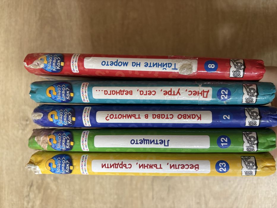 Детски енциклопедии Защо?Какво?Как? на изд.Фют