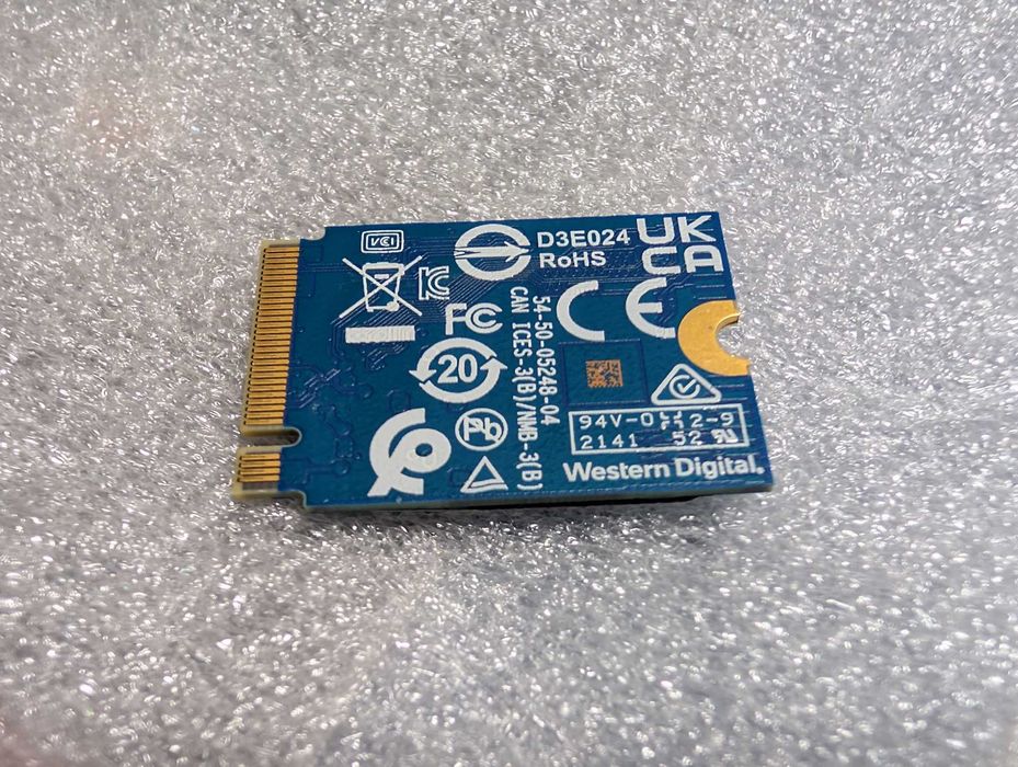 SSD 512 GB M.2 NvME Western Digital sn530 - PCIe 3.0 x4