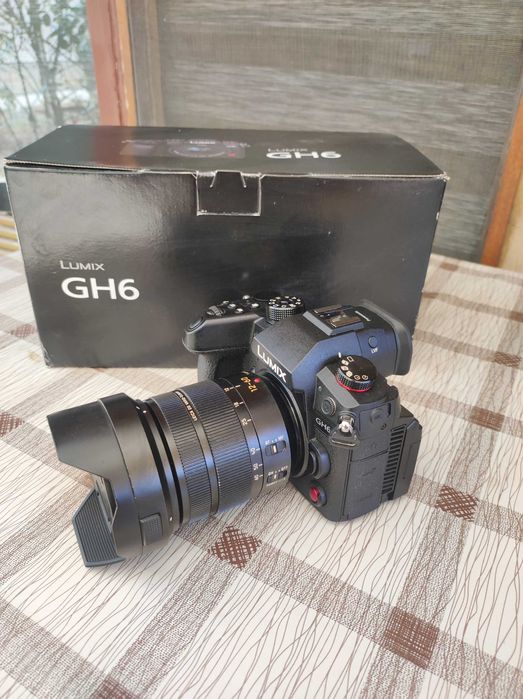 PanasonicLumix GH6 + Обектив Panasonic Leica 12-60mm f/2.8-4+аксесоари