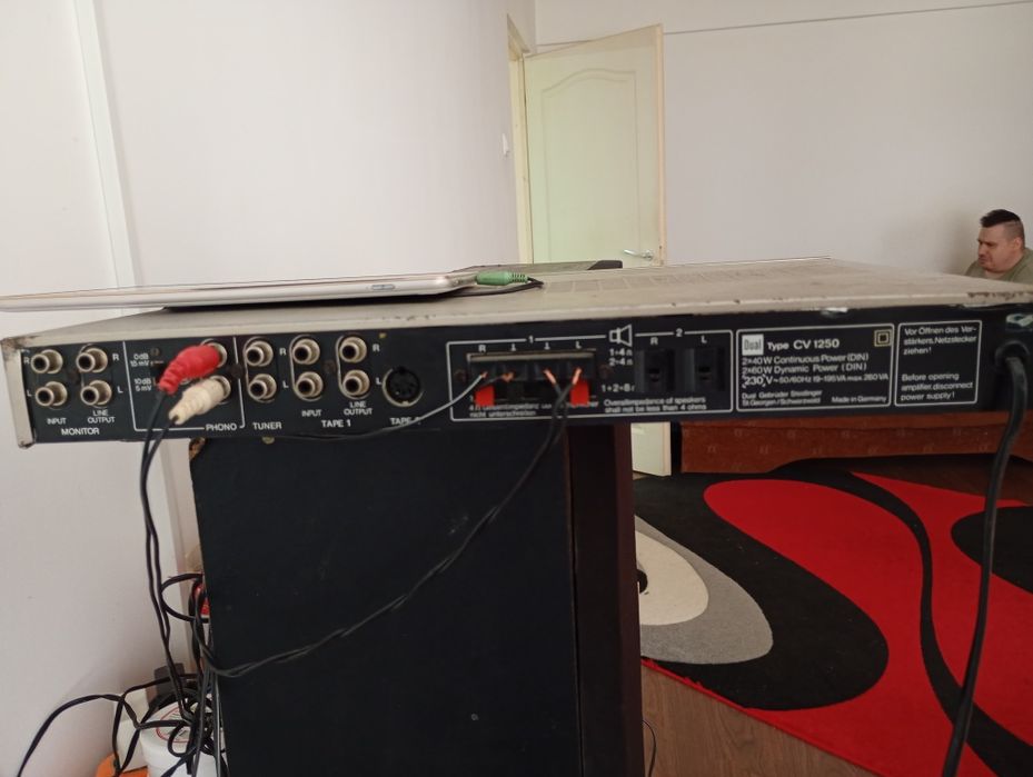 Amplificator dual CV 1250+Boxe