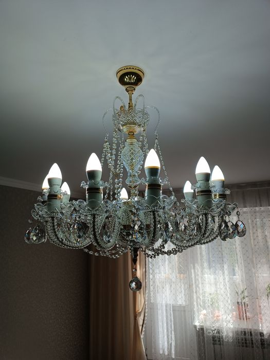 Люстра Чехия хрусталь