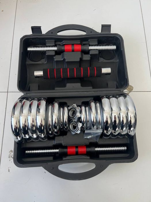 GANTELLAR yegiladigan 15 kg dan 55 kilogacha SKIDKA narxda