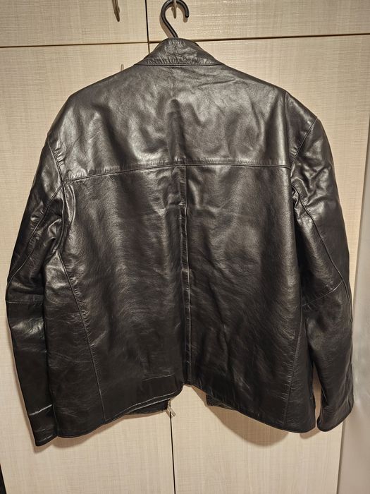 Мъжко яке от естествена агнешка кожа