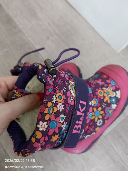 Обувь зима девочке 1 год