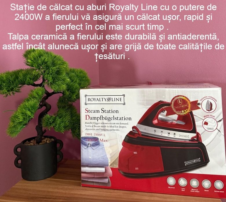 Stație călcat cu aburi