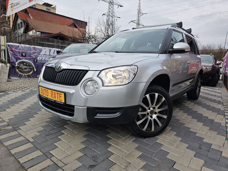 Skoda Yeti 4x4 2.0tdi 2012 E5 manuala 6+1.Posibilitate RATE!