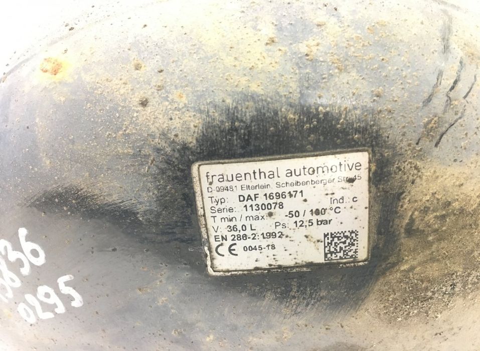 1696171 Rezervor de aer DAF FRAUENTHAL AUTOMOTIVE XF95, XF105 (2001-2014) DAF