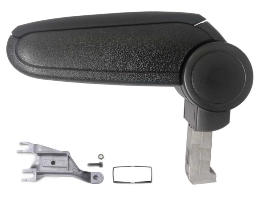 Подлакътник Барче черен Ауди А4 Б6 Б7 Audi A4 B6 B7 00-0 плат/кожа