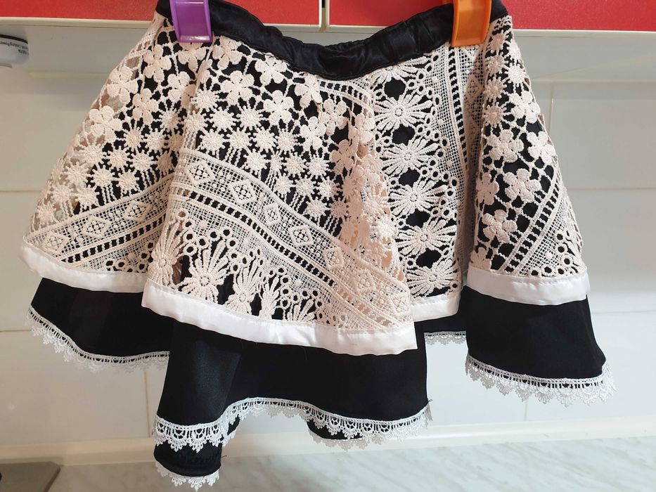 fuste ptr. fete elastic la talie