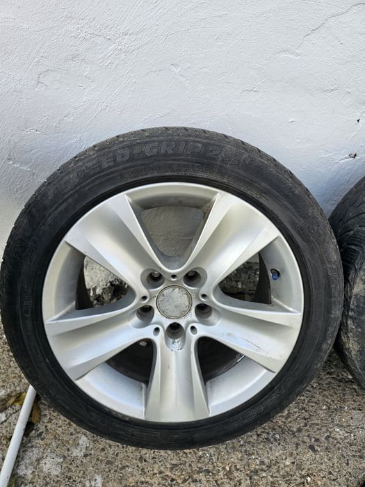 Vând Jante Aluminiu  R17 Bmw cu anvelope Iarna