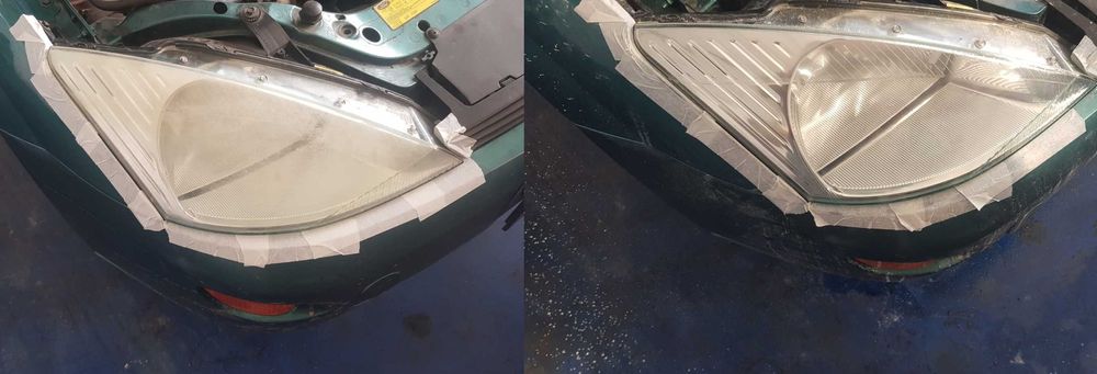 Restaurare faruri, Polish faruri prin polimerizare