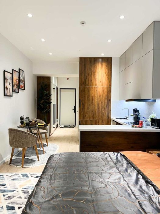 1к студия суточная квартира NRG U-TOWER Sutkalik arenda kvartira