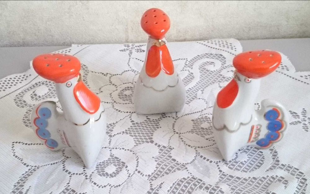 Фарфоровые солонки