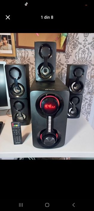 Subufăr cu 5 boxe 5.1