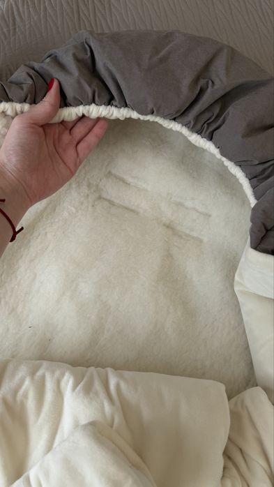 Зимний конверт на выписку