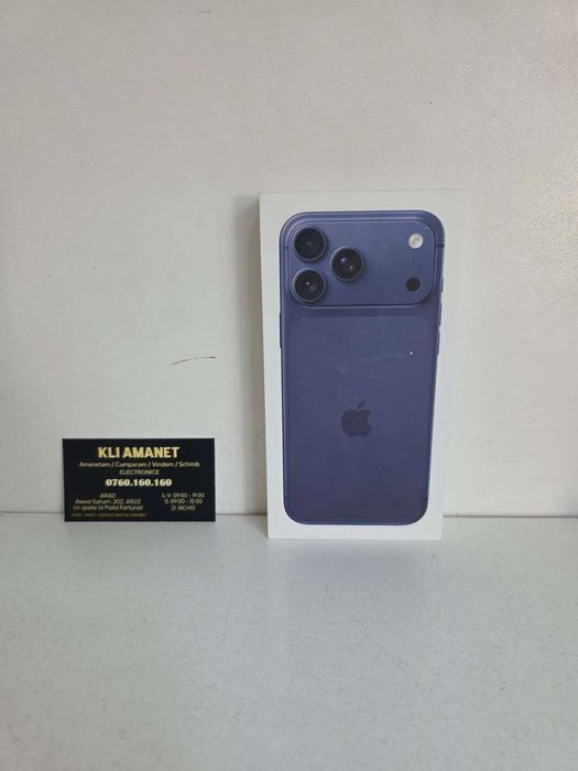 iPhone 17 Pro Max, Sigilat, Gar. 1 an - KLI.ro