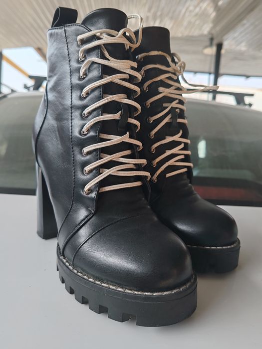 Ботильоны чёрные