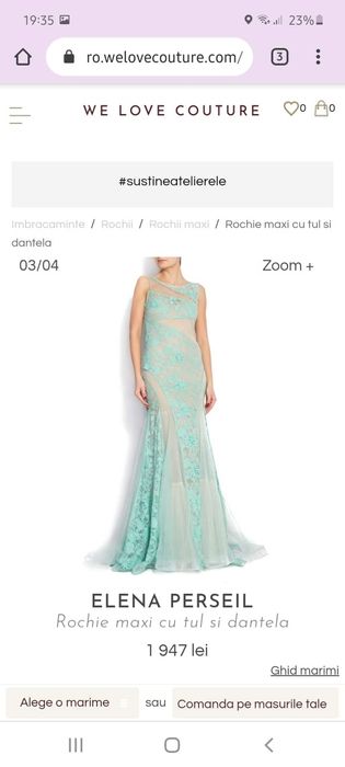 Rochie lunga eleganta