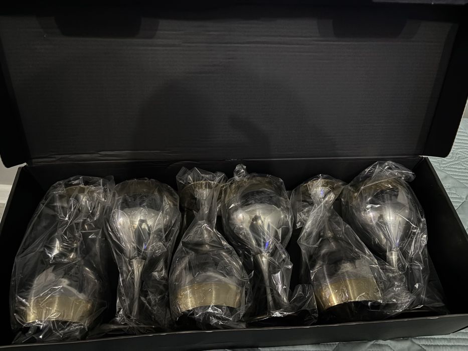 Стальные бокалы Zepter