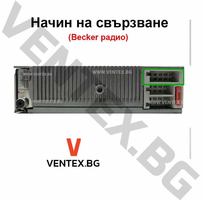 Bluetooth и USB интерфейс за Mercedes Benz - Becker Безплатна доставка