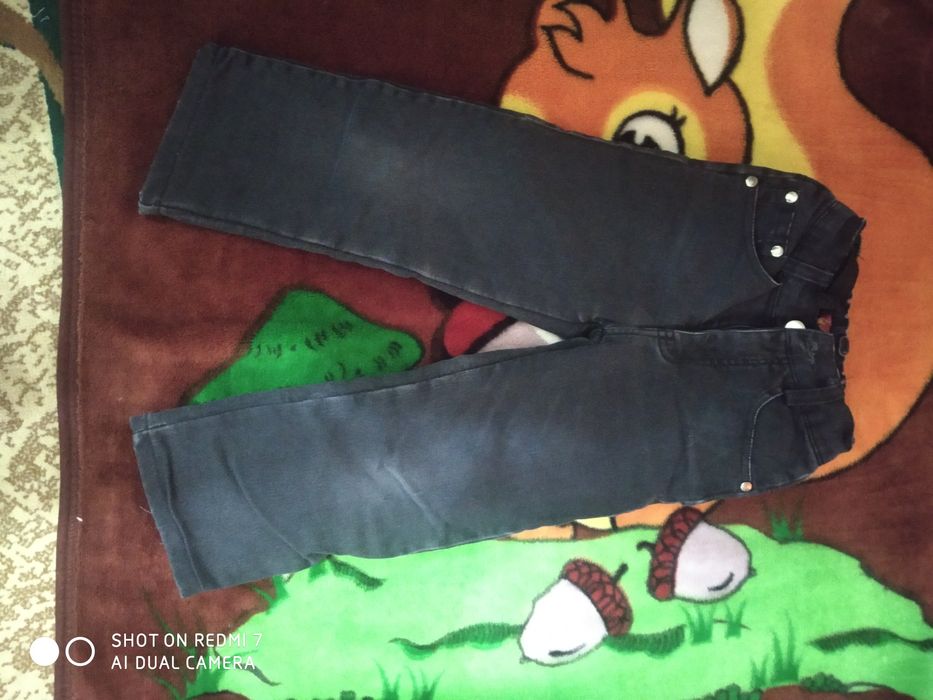 Джинсовые брюки детские