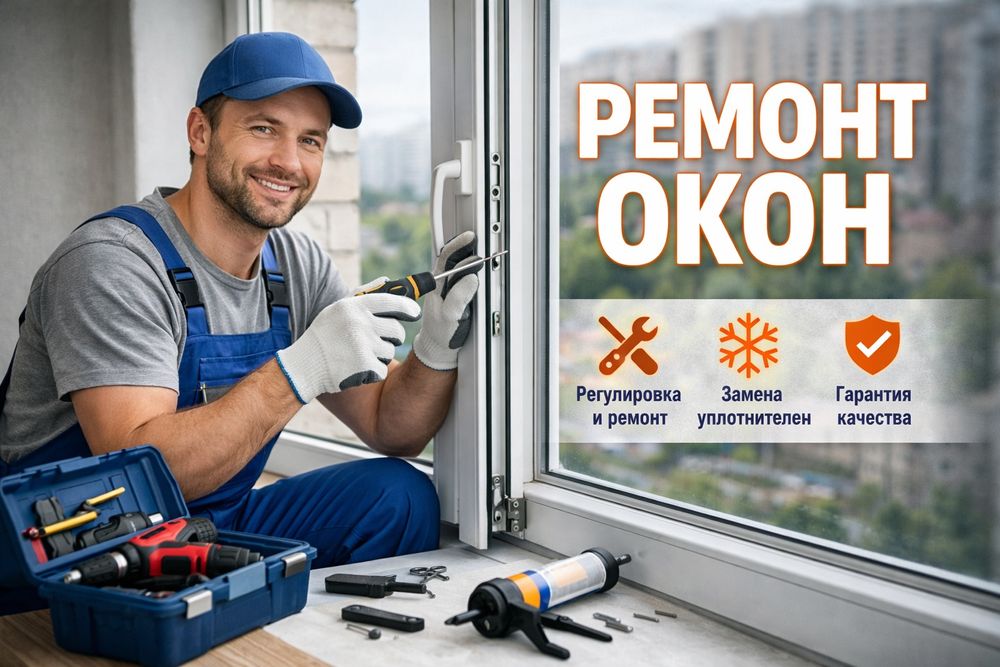 Ремонт окон и дверей