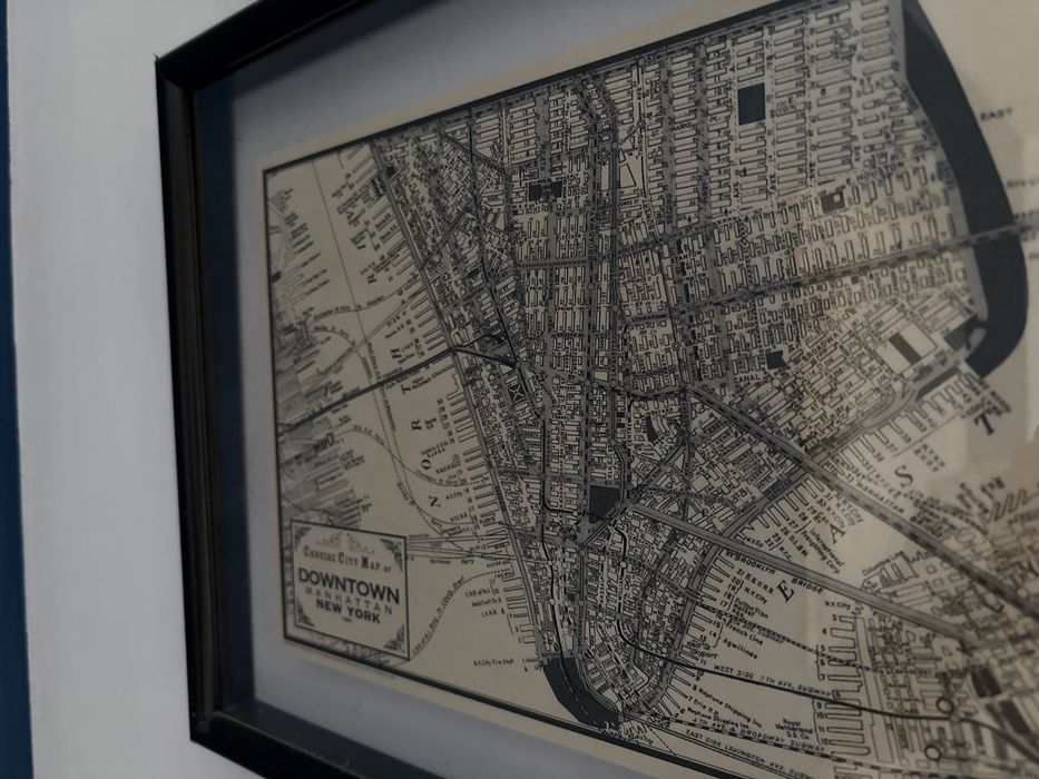 Set 2 tablouri New york, 35x40cm