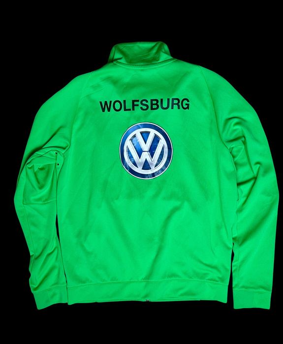 Bluza de trening antrenament Nike VfL Wolfsburg 2017/18 Victor Osimhen 18 Verde M