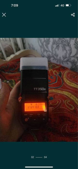 Продам вспышку canon