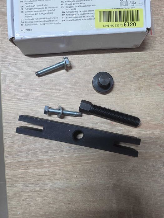 Extractor fulie arbore cotit pentru Ford 2 Ecoblue TDCi, BGS 70924