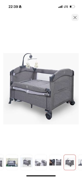 Продам манеж кровать в отличном состояний