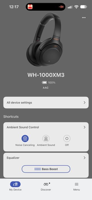Casti Wireless Sony WH-1000X M3