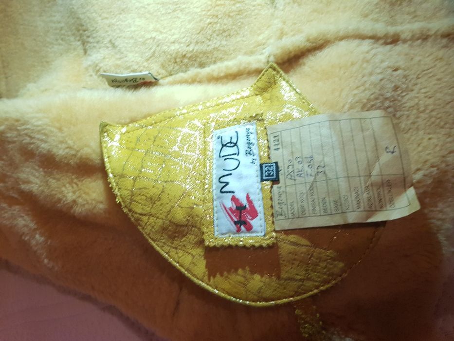 Дубленка детская на 3-5лет