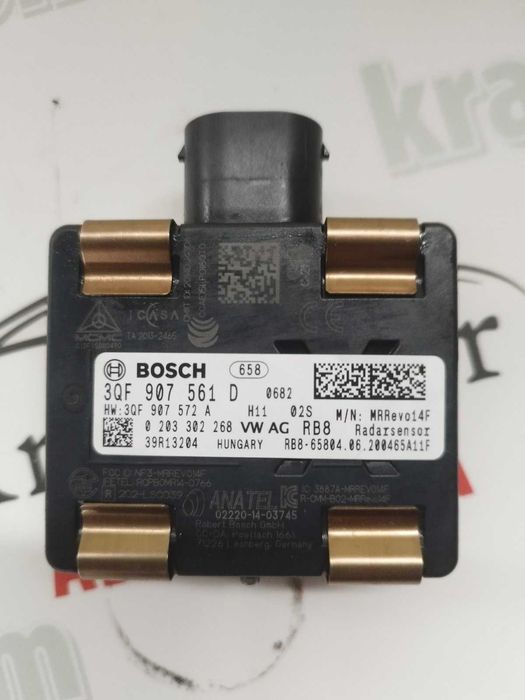 3QF907561D дистроник радар сензор за Фолксваген голф 7 2019г