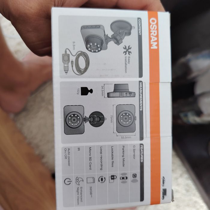 Camera bord osram  cu garanție