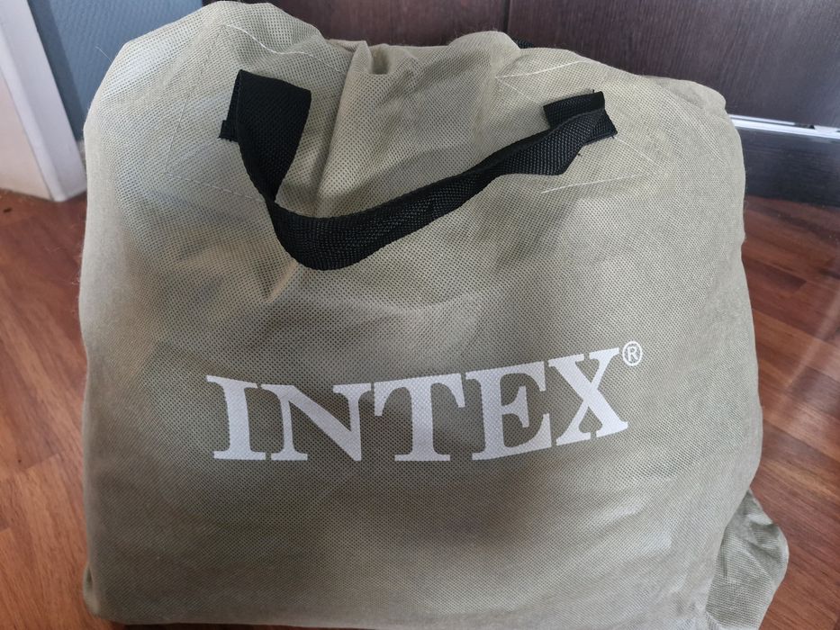 Надувной 2х спальный матрас INTEX