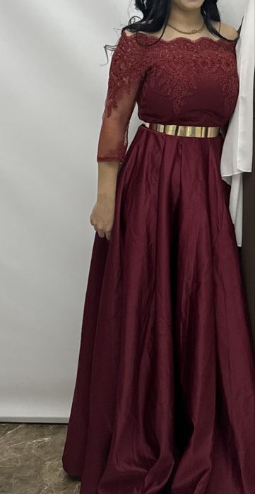 Платье ВЕЧЕРНЕЕ бордовое