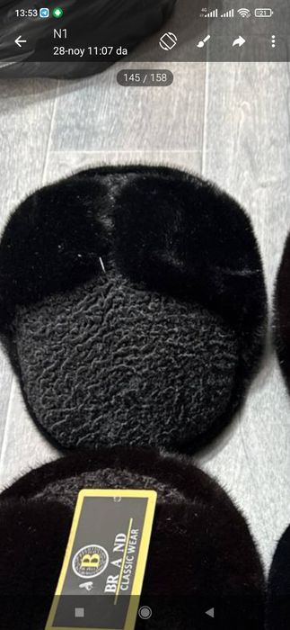 Telpak  kepka vatiant norka va baracha birlashgan dizayn norka bn 1ga1