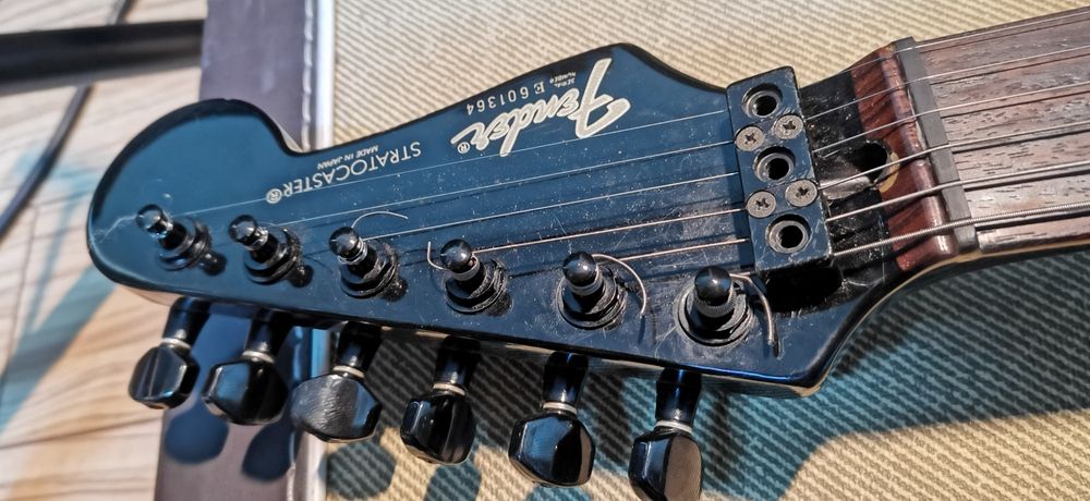 Fender Japan Stratocaster Grey HSS 1986 електрическа китара