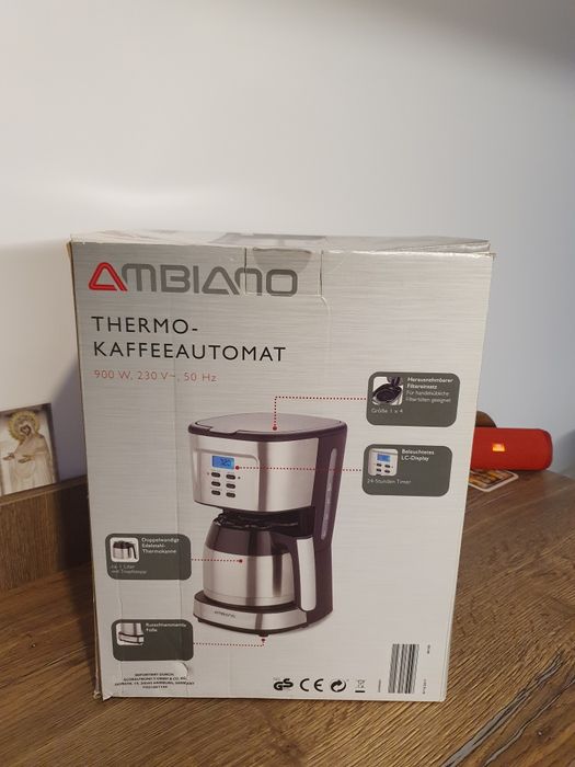 Filru de cafea–nou, 900W termos cadou