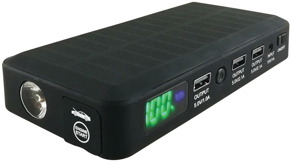 Baterie externa Streetwize, mini robot pornire motor 12V si incarcator dispozitive electronice USB 5V + lanterna LED, Jump Starter Auto